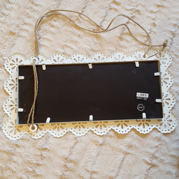 White Rustic Chic Chalkboard Sign - Picture 3 of 3